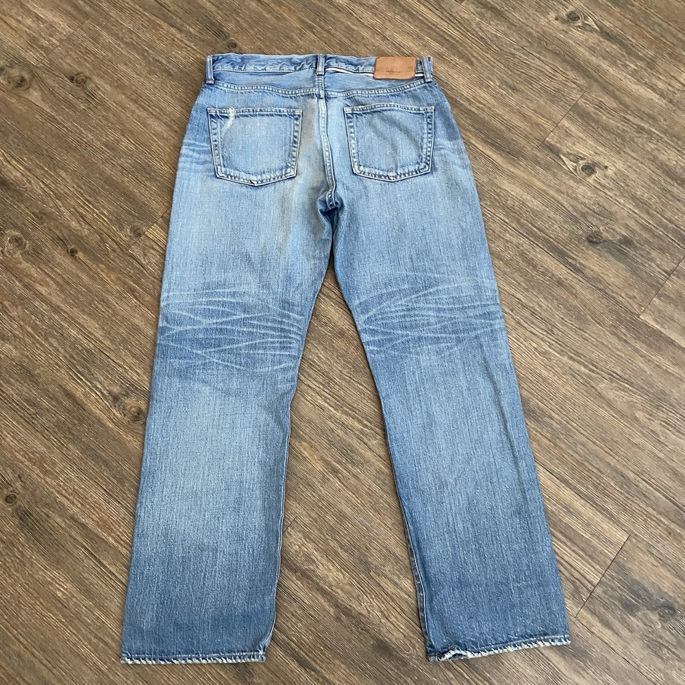 MOUSSY Vintage Odessa Straight Leg Mid Rise Jeans Size 30 - Picture 11 of 11